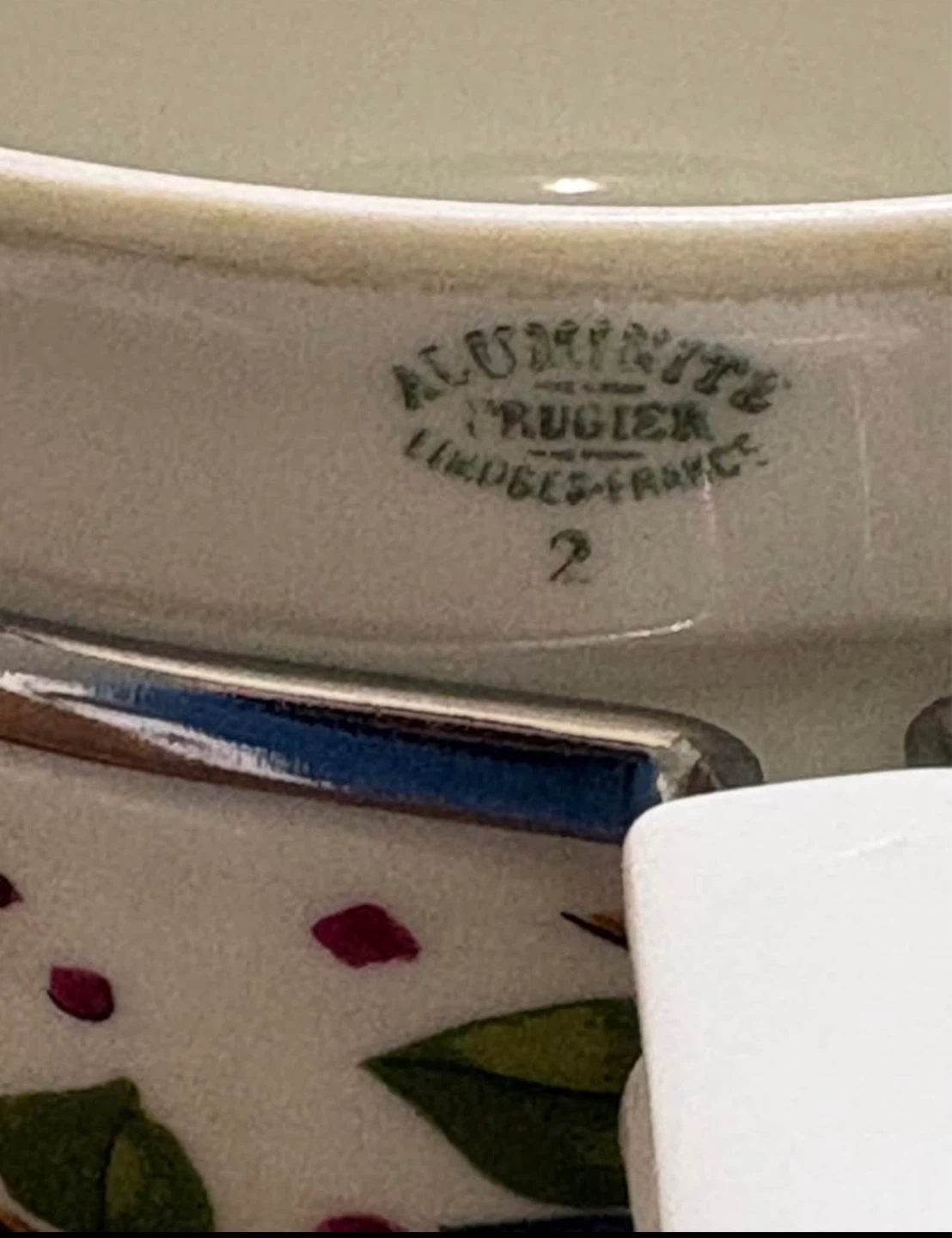 VTG Haviland Aluminite Limoges France Frogier Saucepan - photo 5