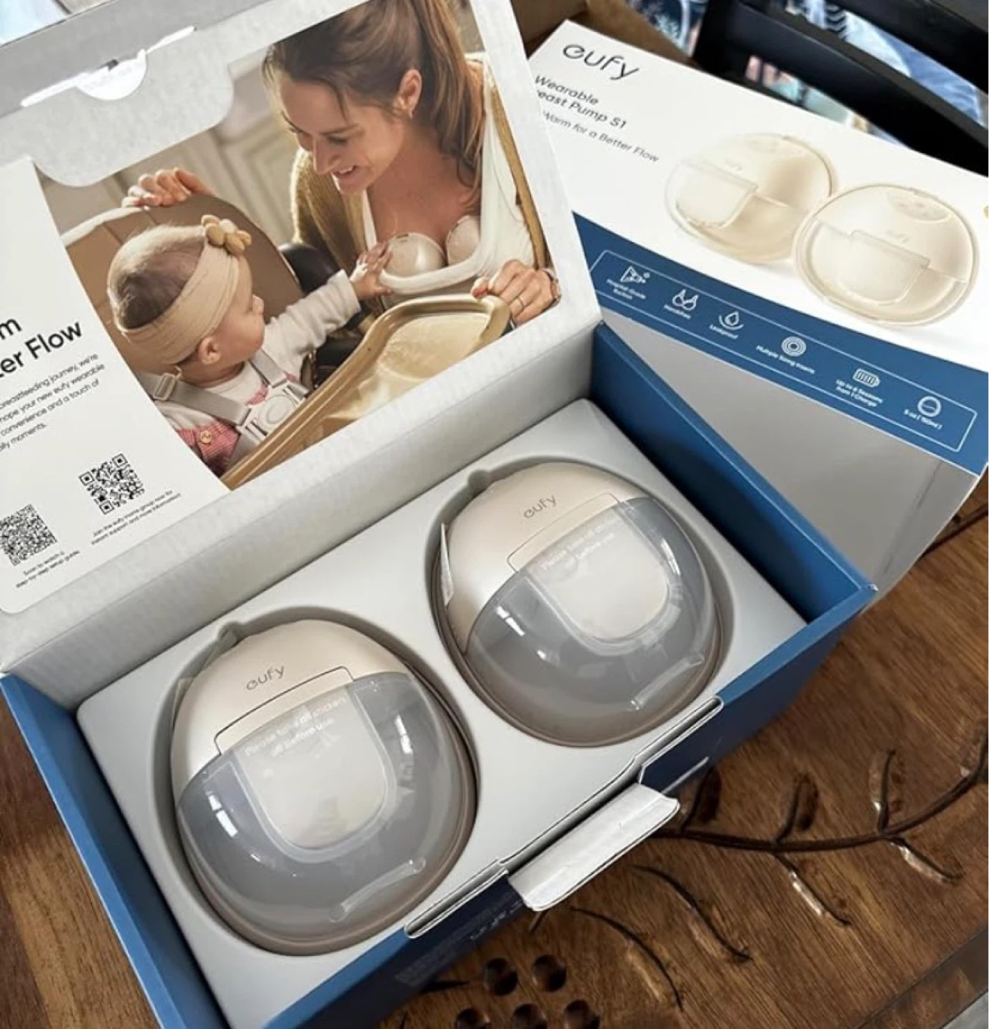 Eufy Wearable Breast Pump S1 - photo 2
