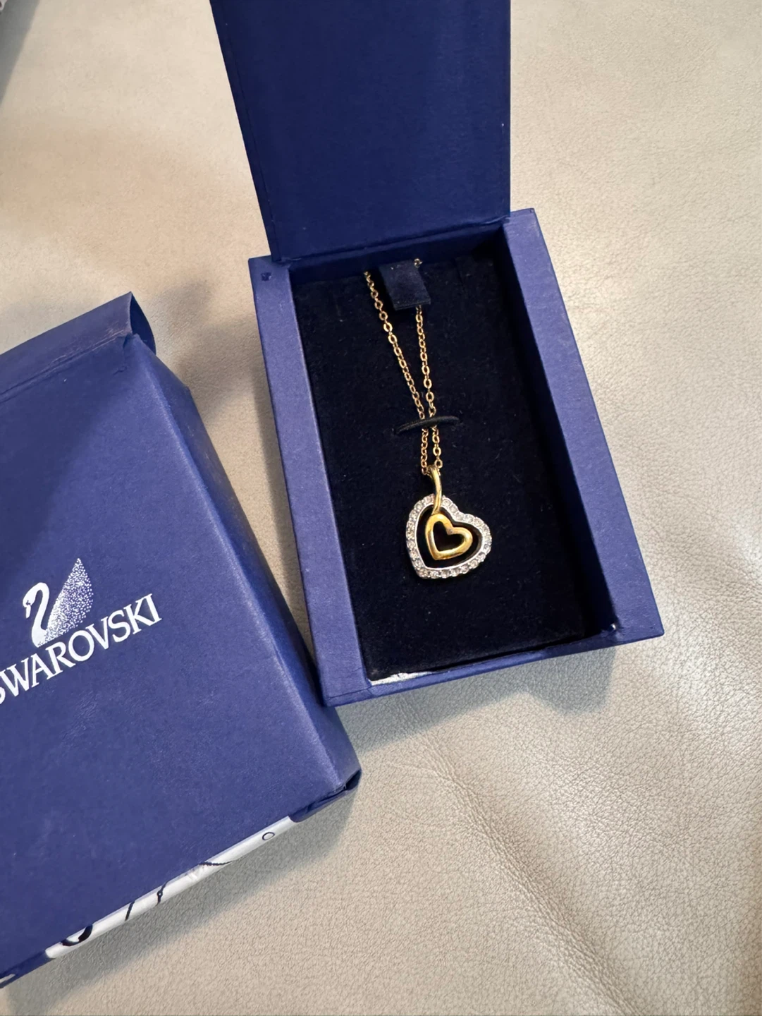 Swarovski Heart Pendant Necklace