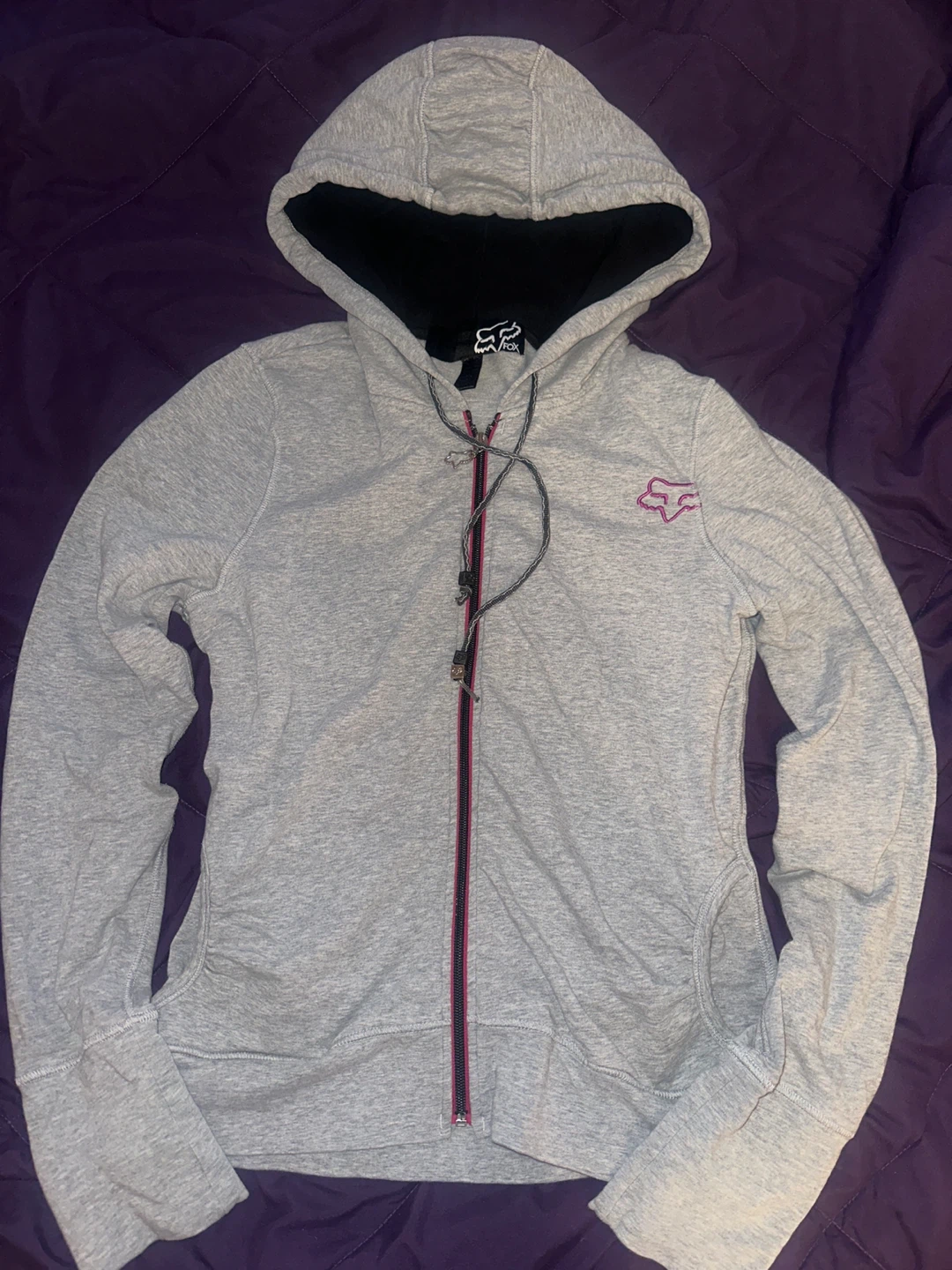 Fox Zip-Up Hoodie