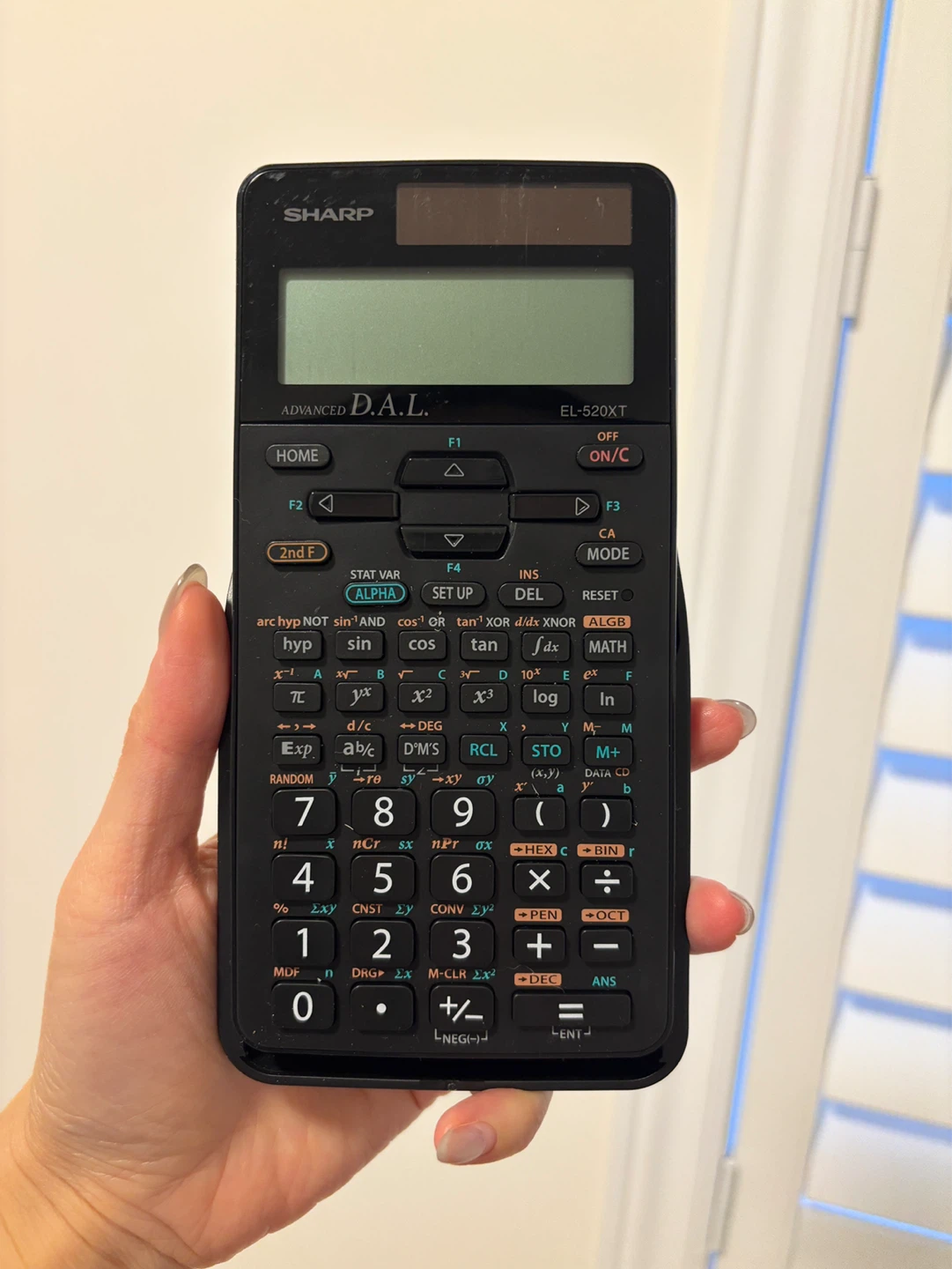 Sharp EL-520XT Advanced D.A.L. Scientific Calculator
