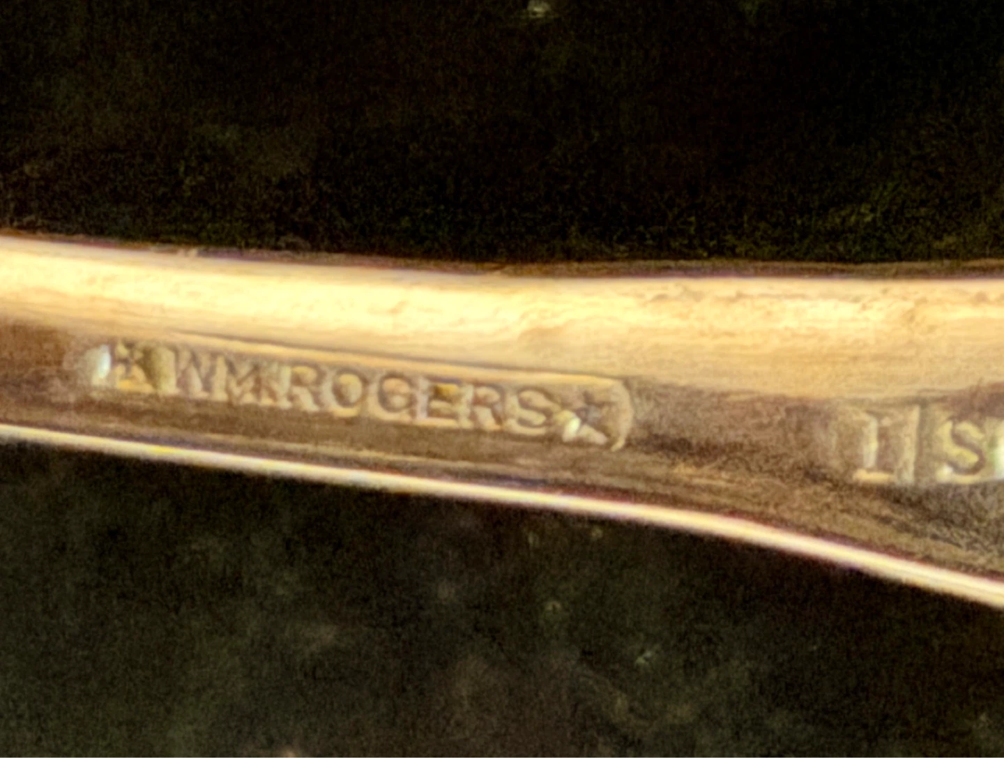 WM Rogers Silverware Set in Wooden Case - photo 5