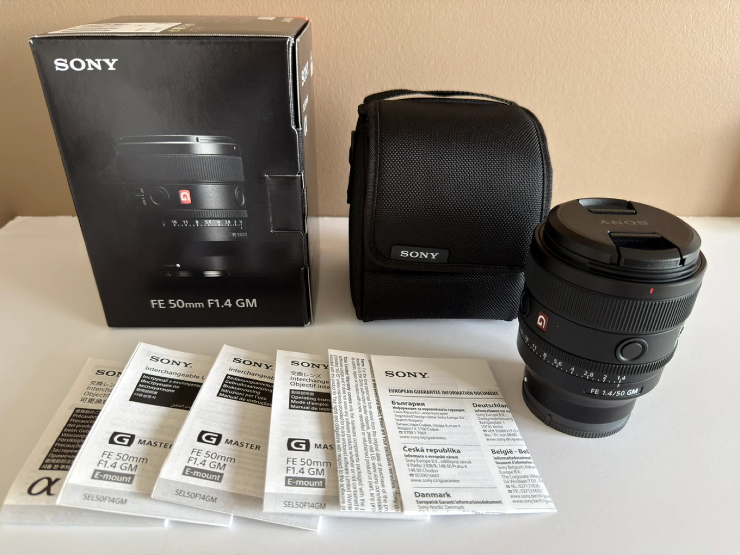 LNIB: Sony 50mm f1.4 GM Lens - photo 2