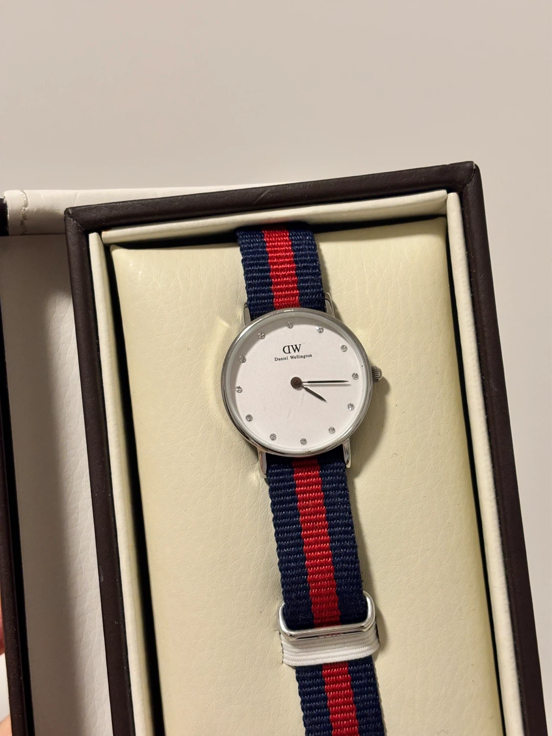 Daniel Wellington Watch with Striped Band