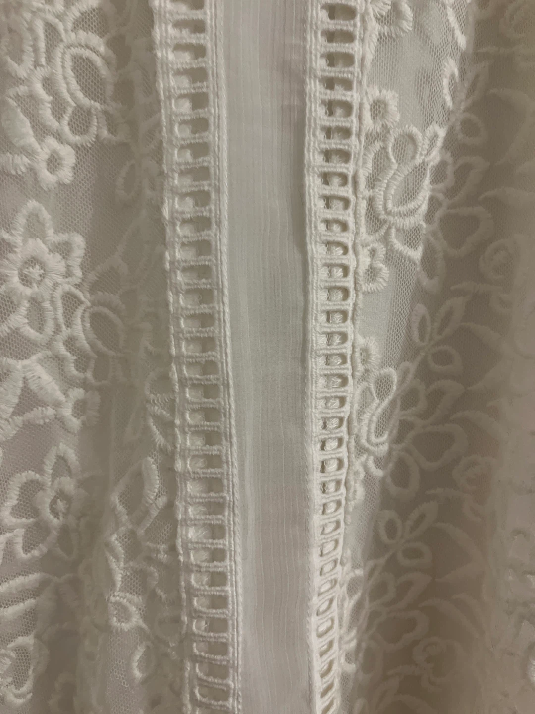 Abercrombie & Fitch White Lace Dress - Size S - photo 2
