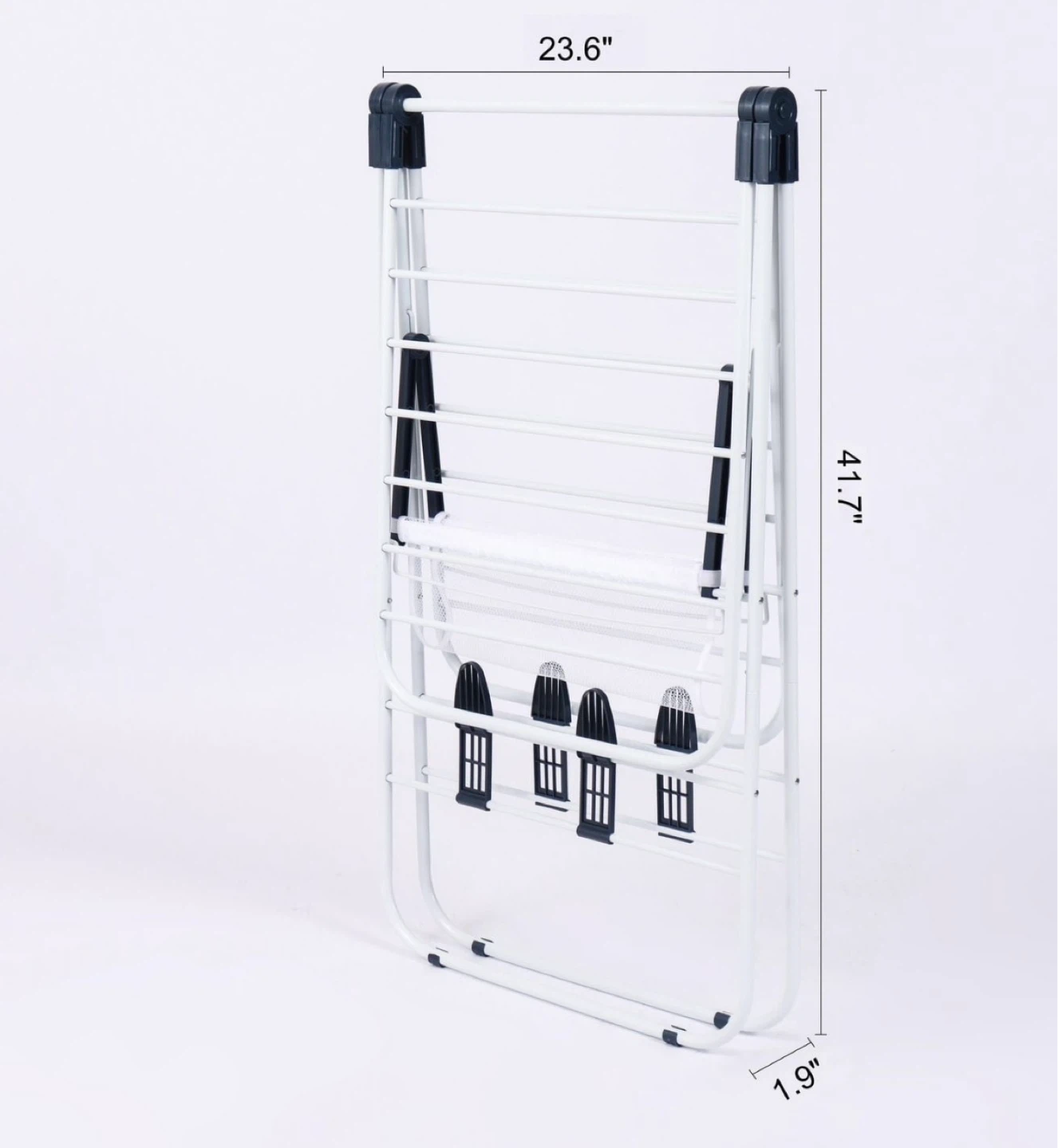 White Foldable Drying Rack - photo 4