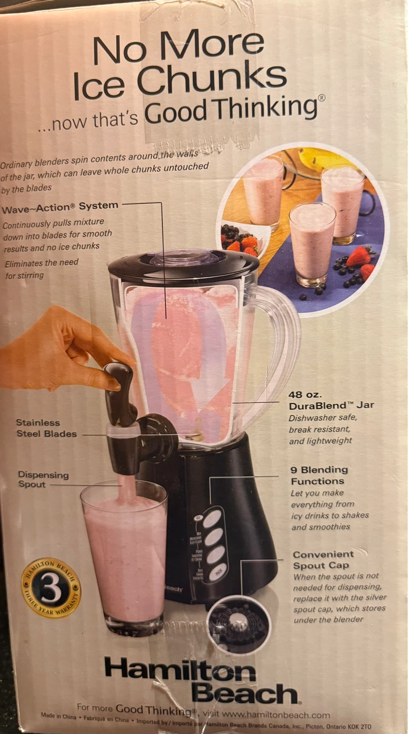 Hamilton Beach Wave Station Express Dispensing Blender - photo 2