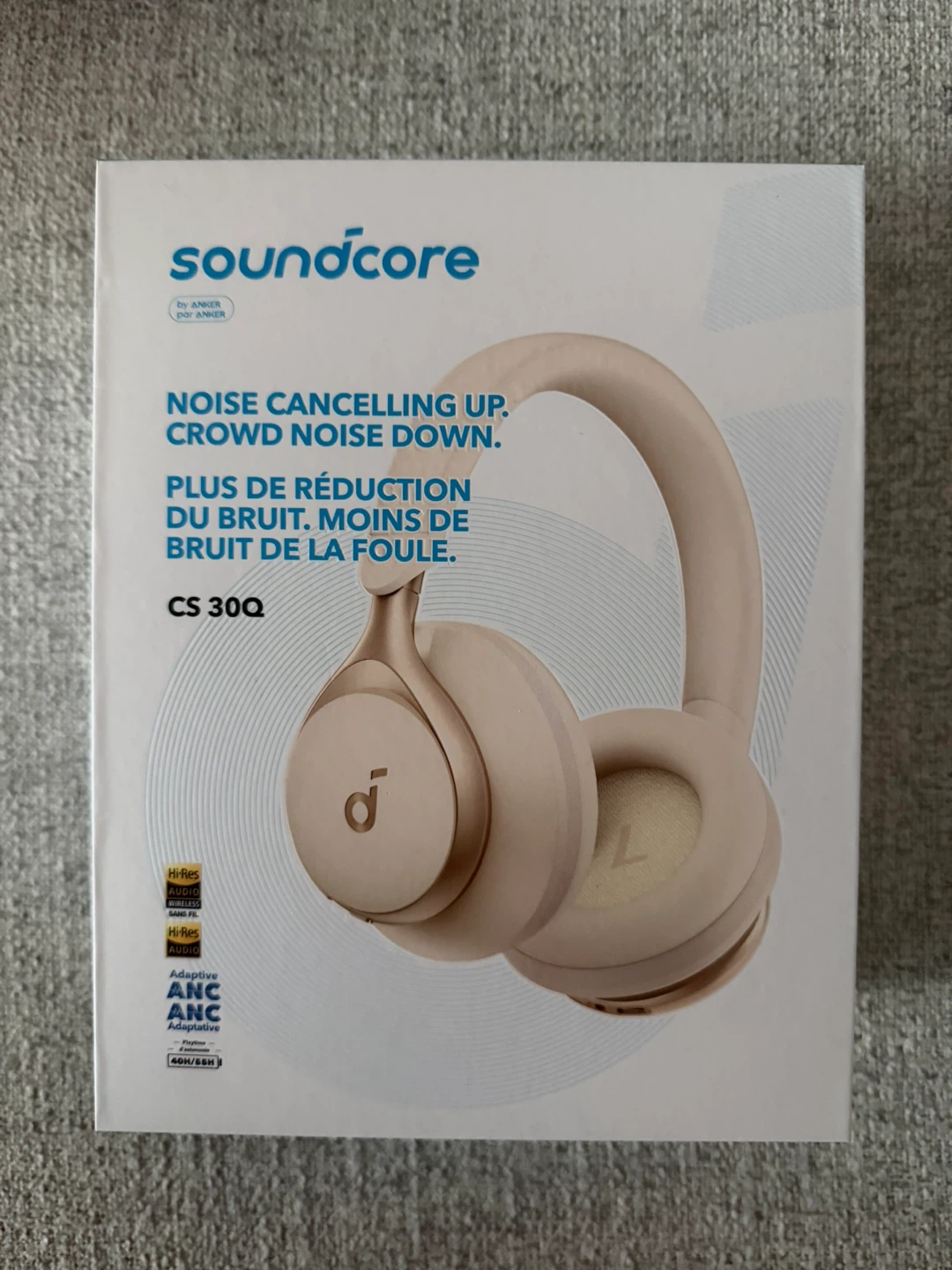 Soundcore CS Q30 Noise Cancelling Headphones - New