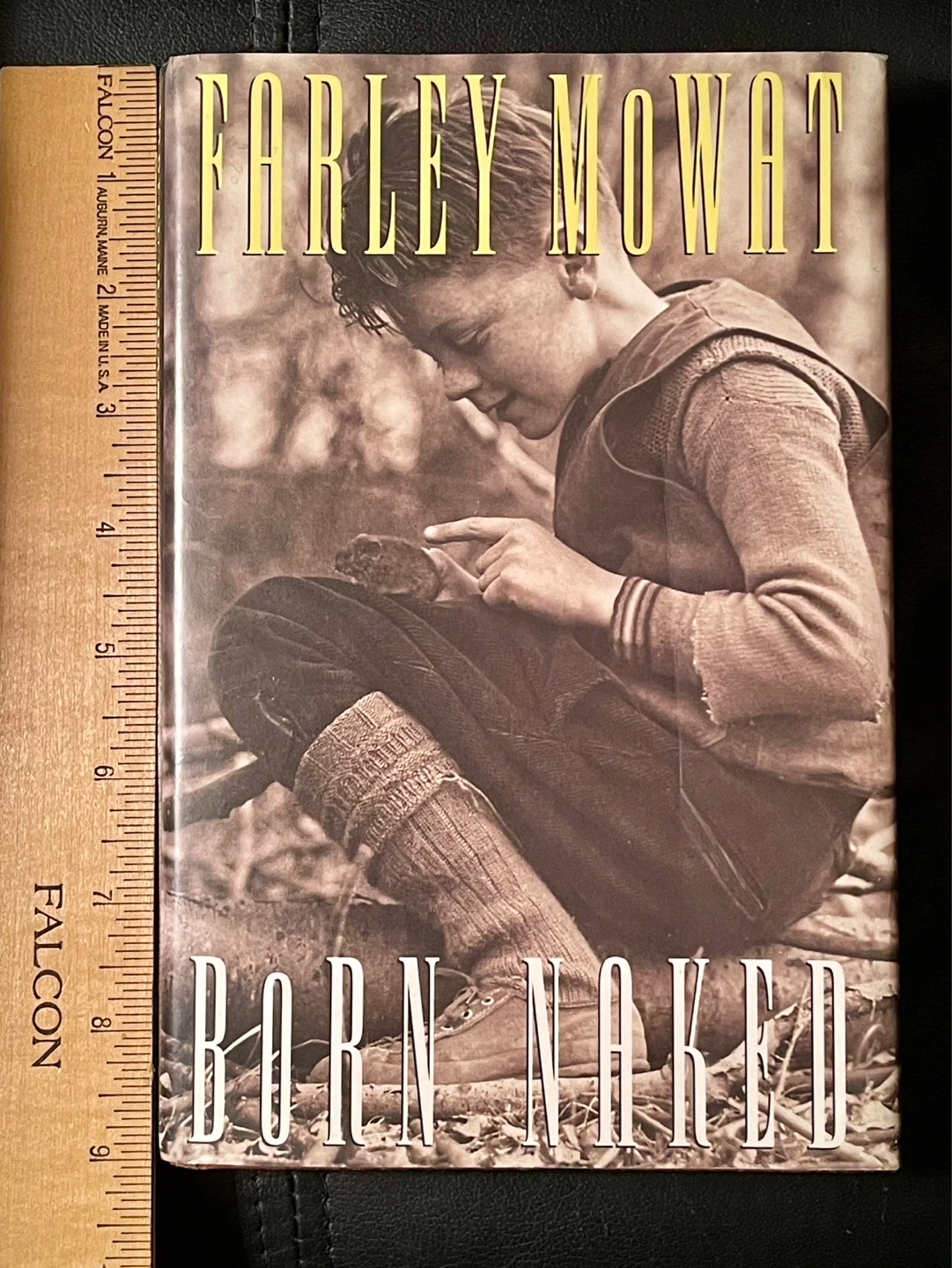 🌱SIGNED Born Naked by Farley Mowat Book
