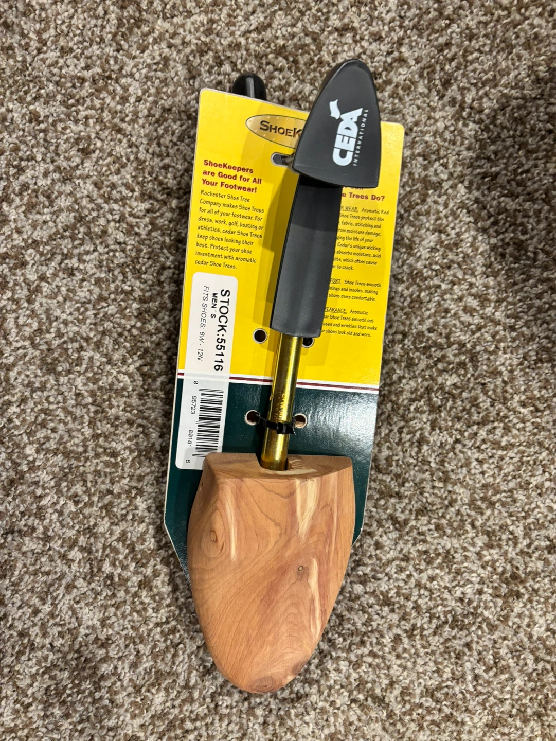 New Rochester Cedar Shoe Trees - Men's Size Small (8W - 12N) - photo 2