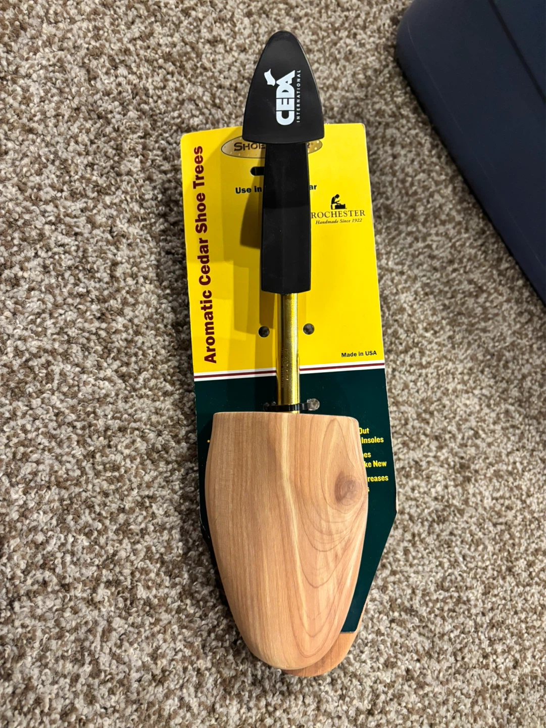 New Rochester Cedar Shoe Trees - Men's Size Small (8W - 12N)