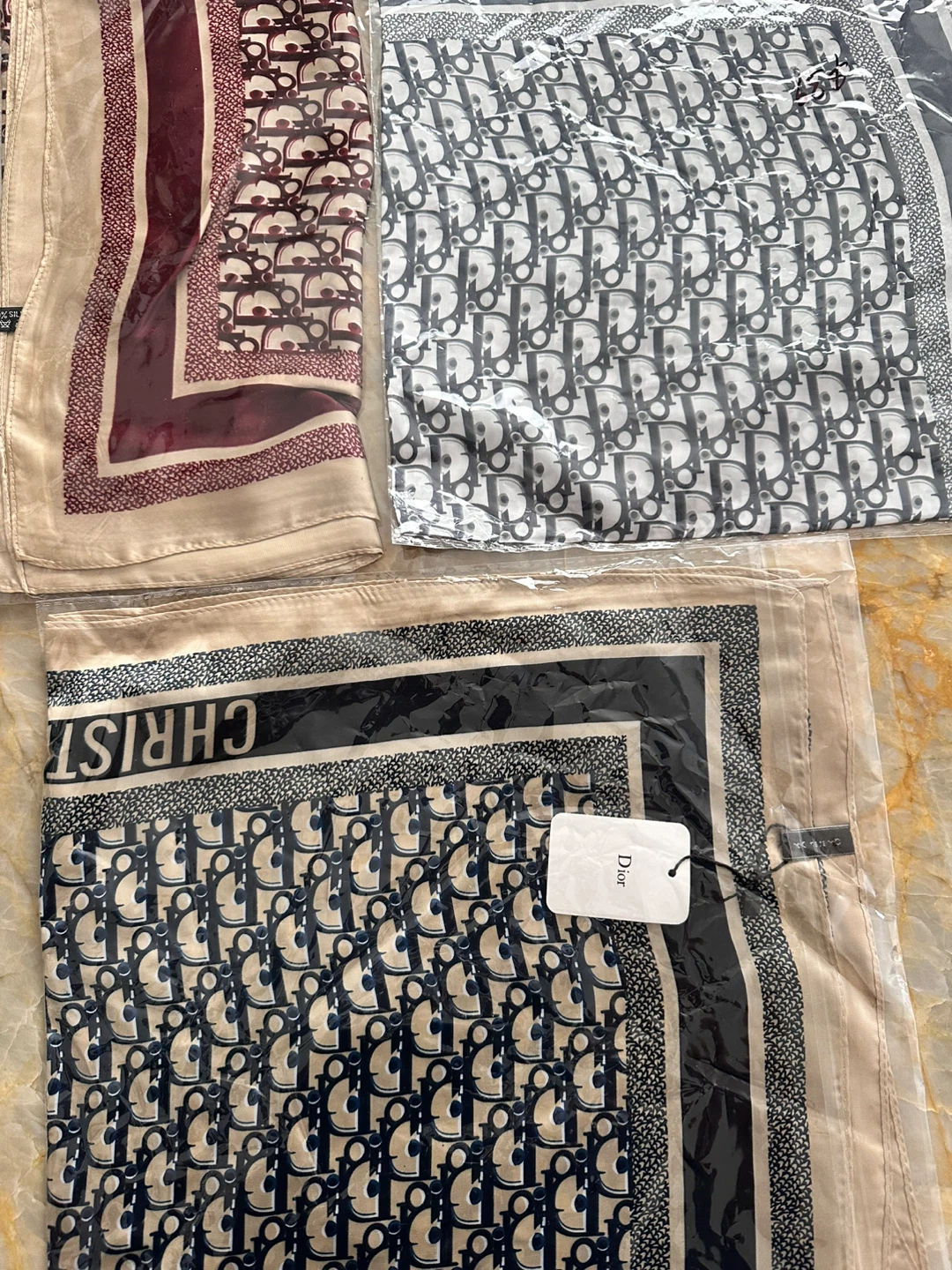 Christian Dior Silk Scarf $12 each