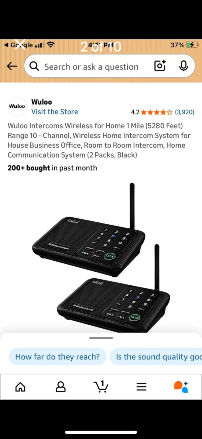 Wireless home income units