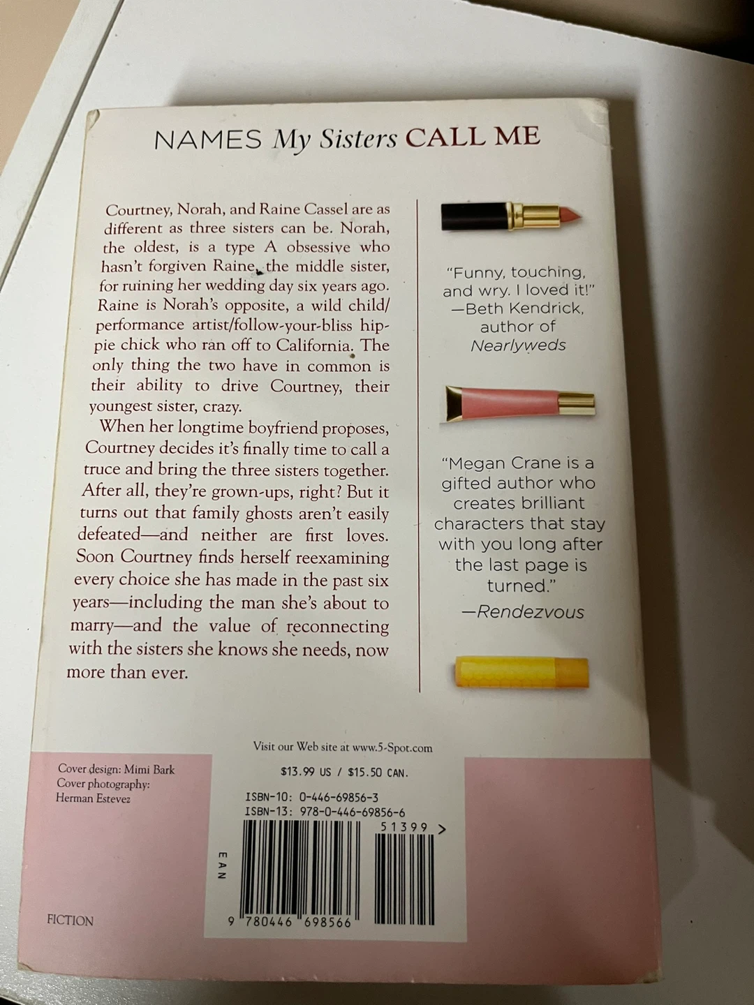 Names My Sisters Call Me by Megan Crane - Novel - photo 2