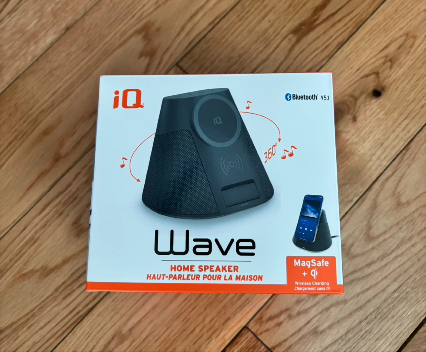 iQ Wave Bluetooth Home Speaker + MagSafe Wireless Charger - photo 4
