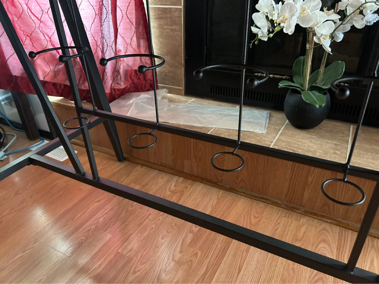 Wooden and Glass Top Dining Table - photo 4