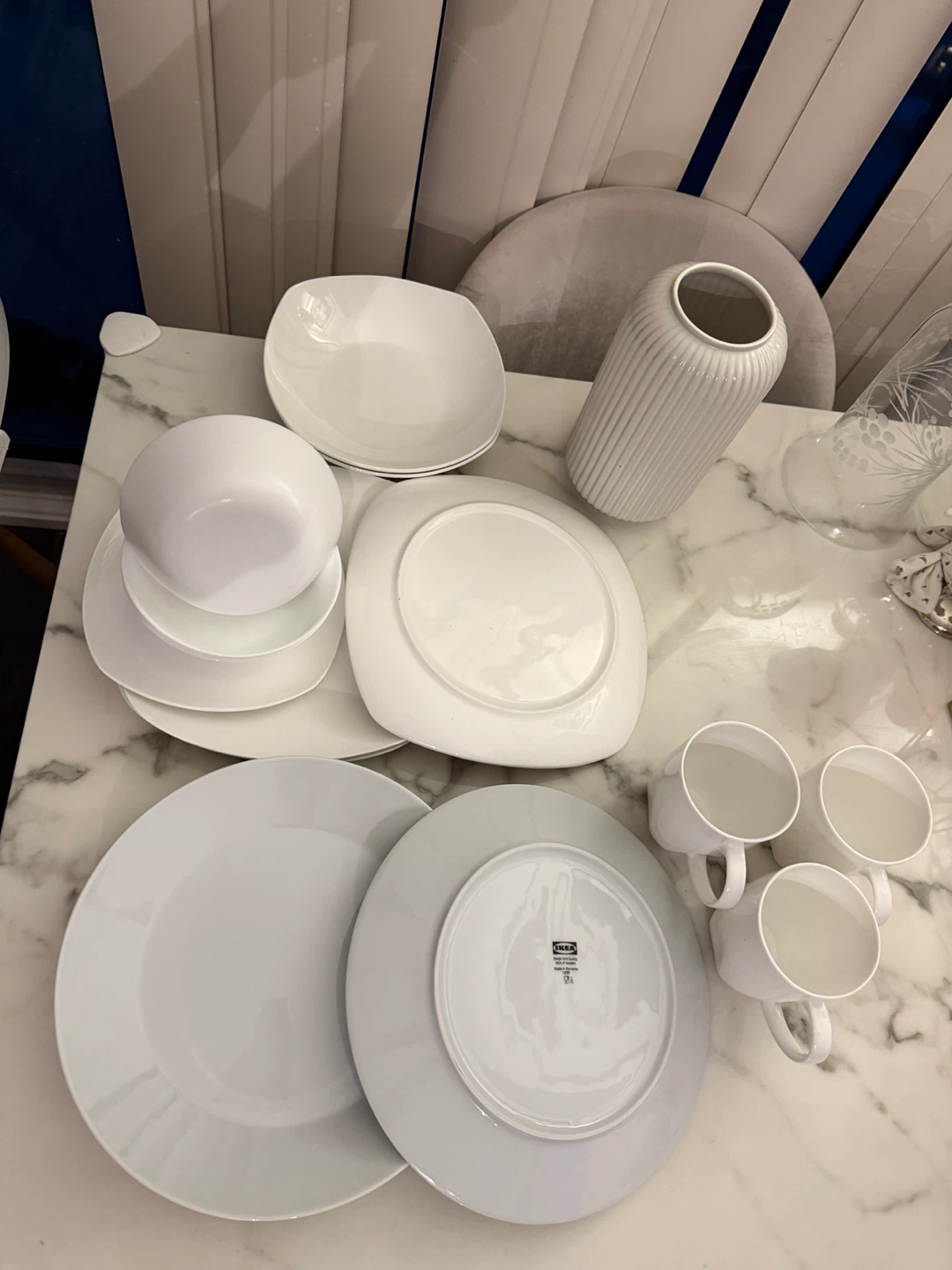 White Dinnerware Set - photo 2