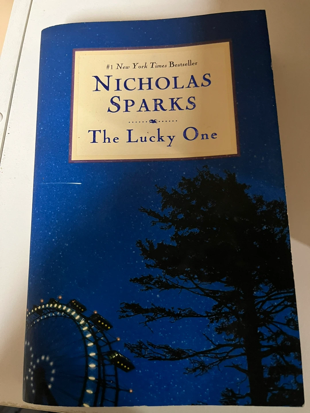 The Lucky One by Nicholas Sparks Paperback Book