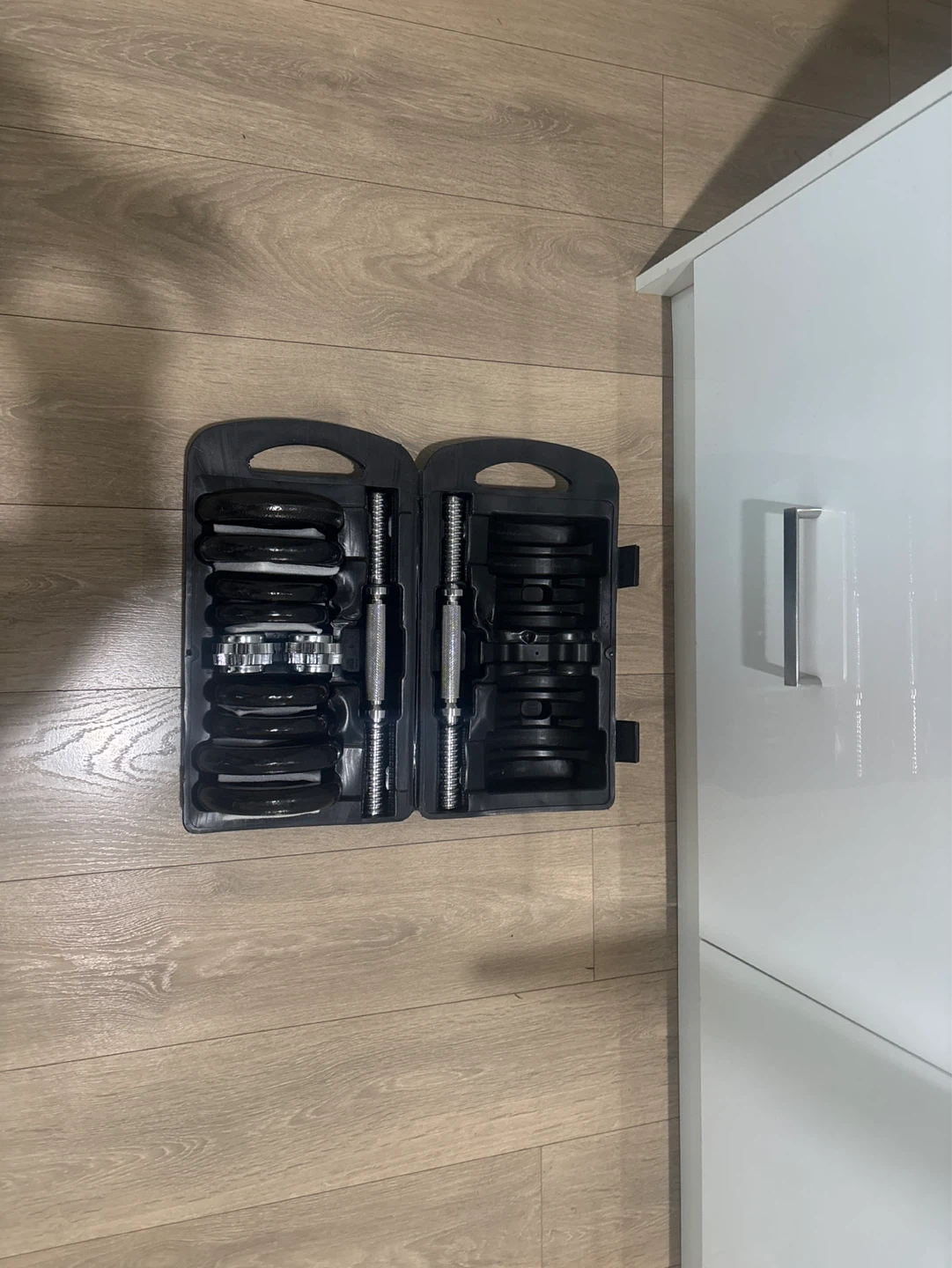 Adjustable Dumbbell Set with Case