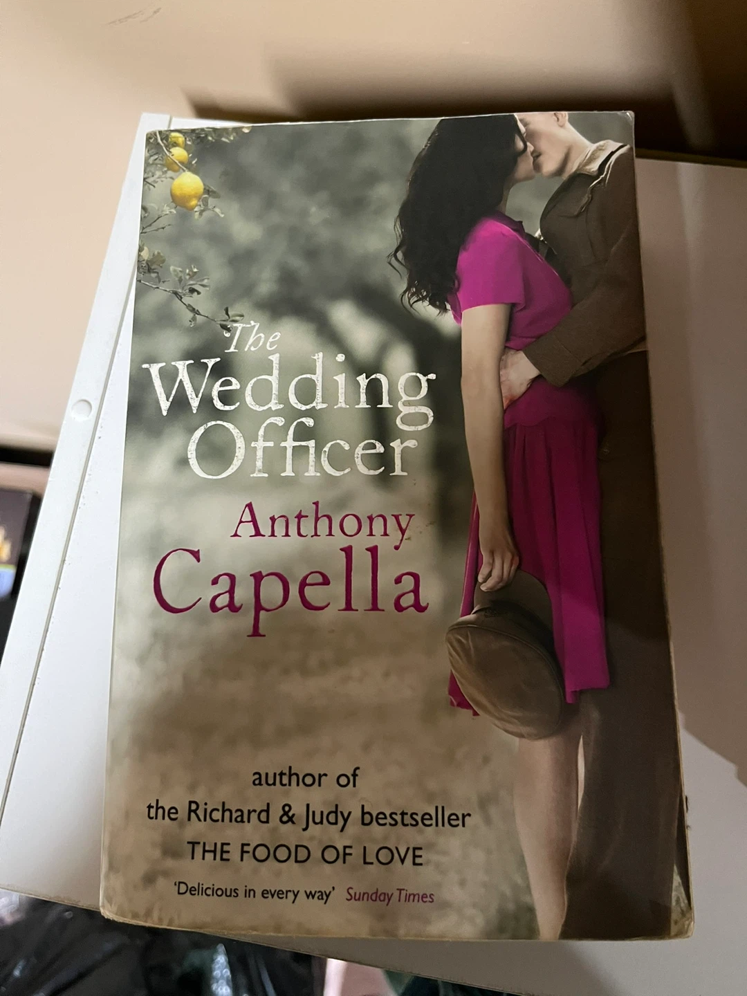 The Wedding Officer by Anthony Capella Paperback Book