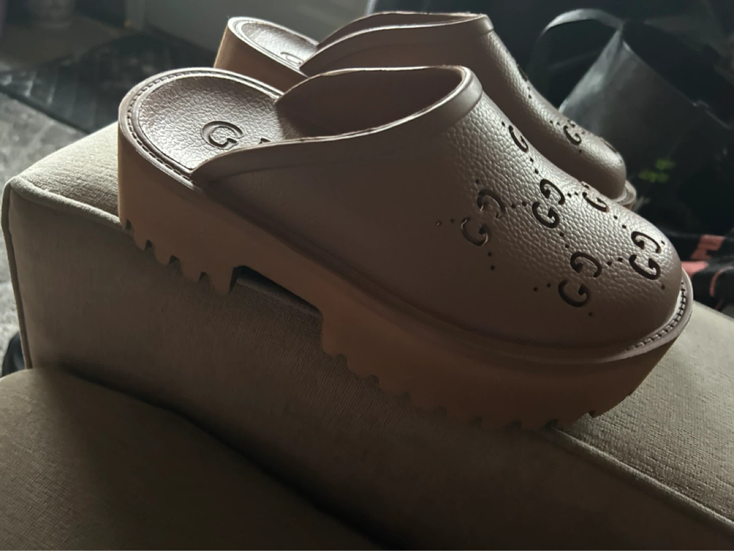 Gucci Slides - Brown - photo 5