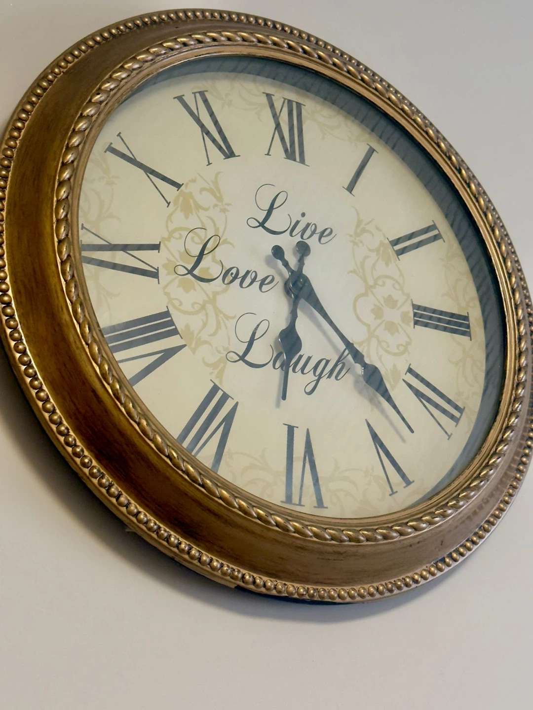 Decorative Wall Clock - Live Love Laugh - photo 2