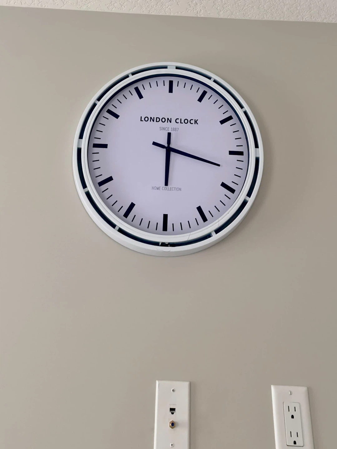 Large London Clock Home Collection Wall Clock without glass