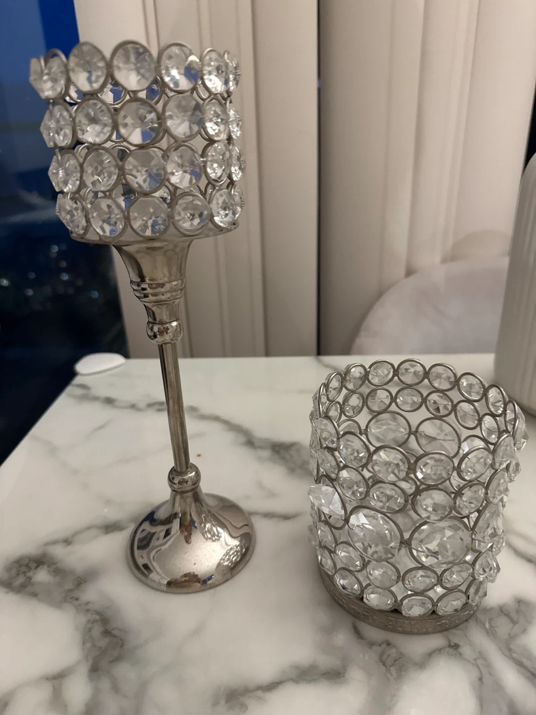 Crystal Candle Holder
