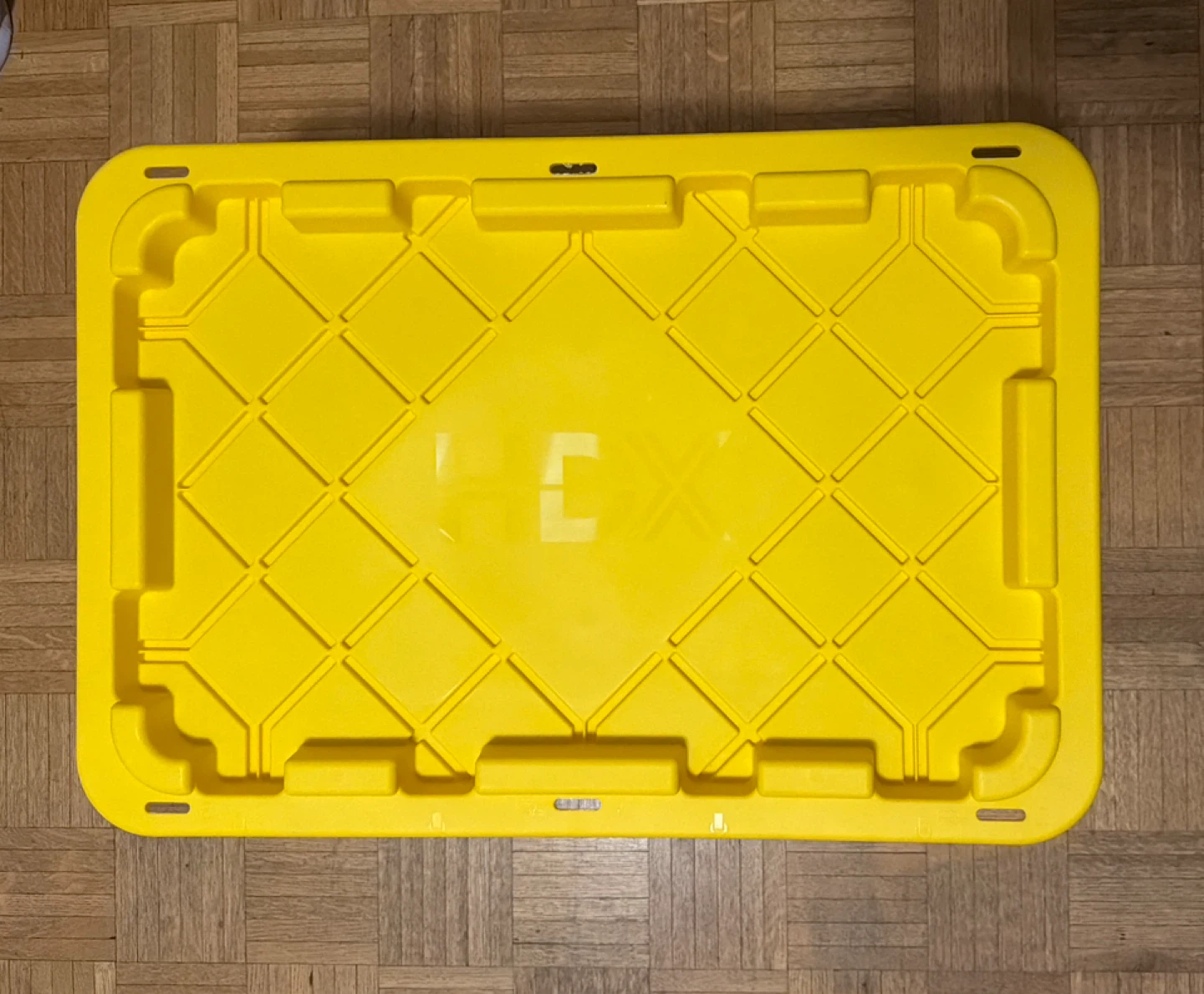 HDX Heavy Duty 27-Gallon Storage Clear Tote 🌱 - photo 5