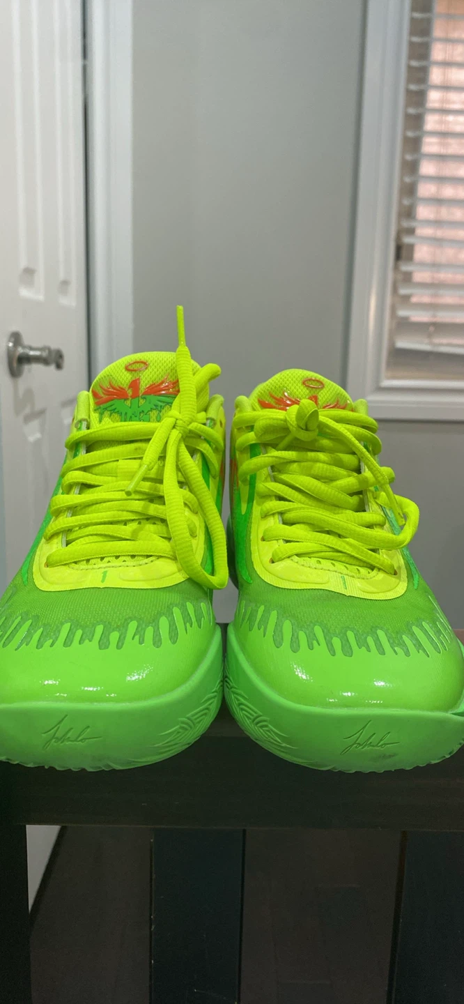 Puma Kids MB.01 Low Nickelodeon Slime Shoes