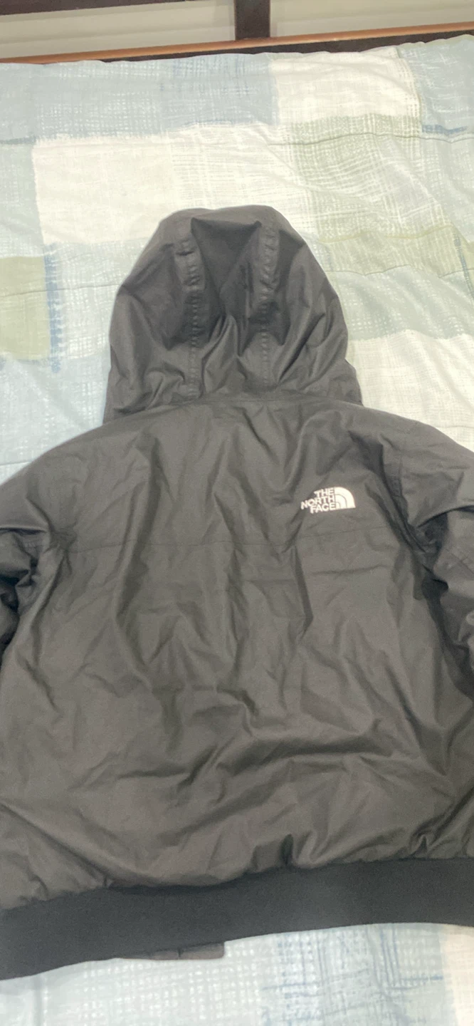 The North Face Youth Black Hooded Winter Jacket - photo 2