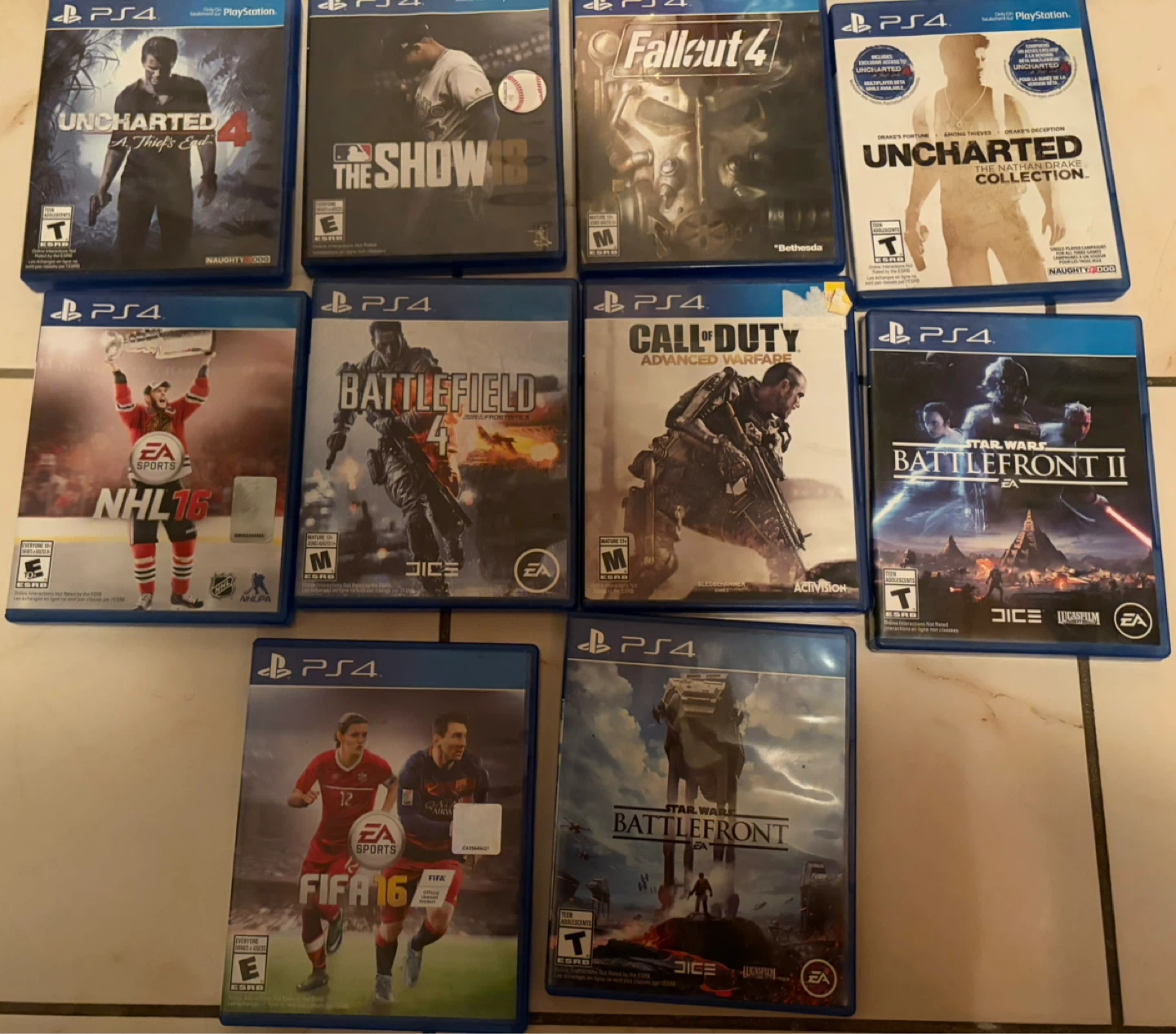 PS4 games