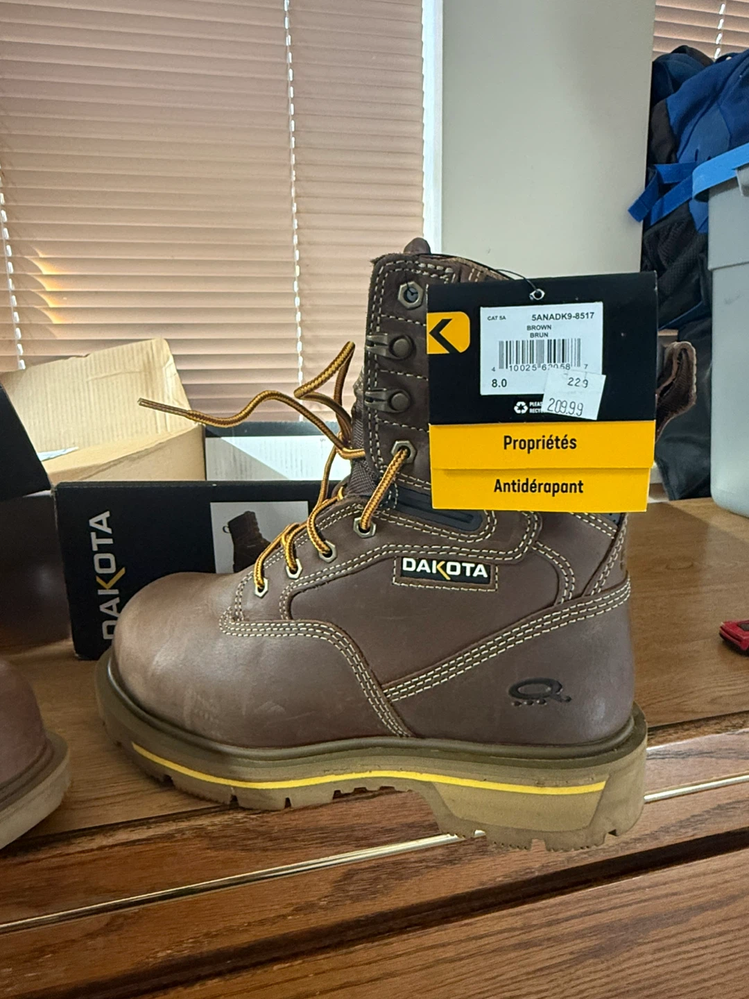 Dakota Workpro Series Brown Leather Work Boots - photo 4