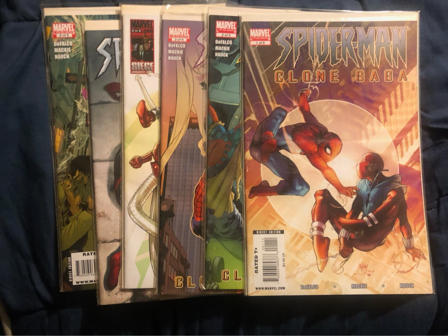 Spider-man Clone Saga miniseries complete