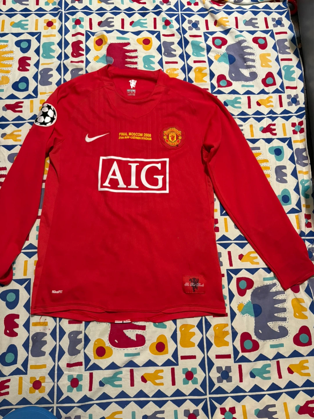 Manchester United Ronaldo 7 Long Sleeve Football Jersey