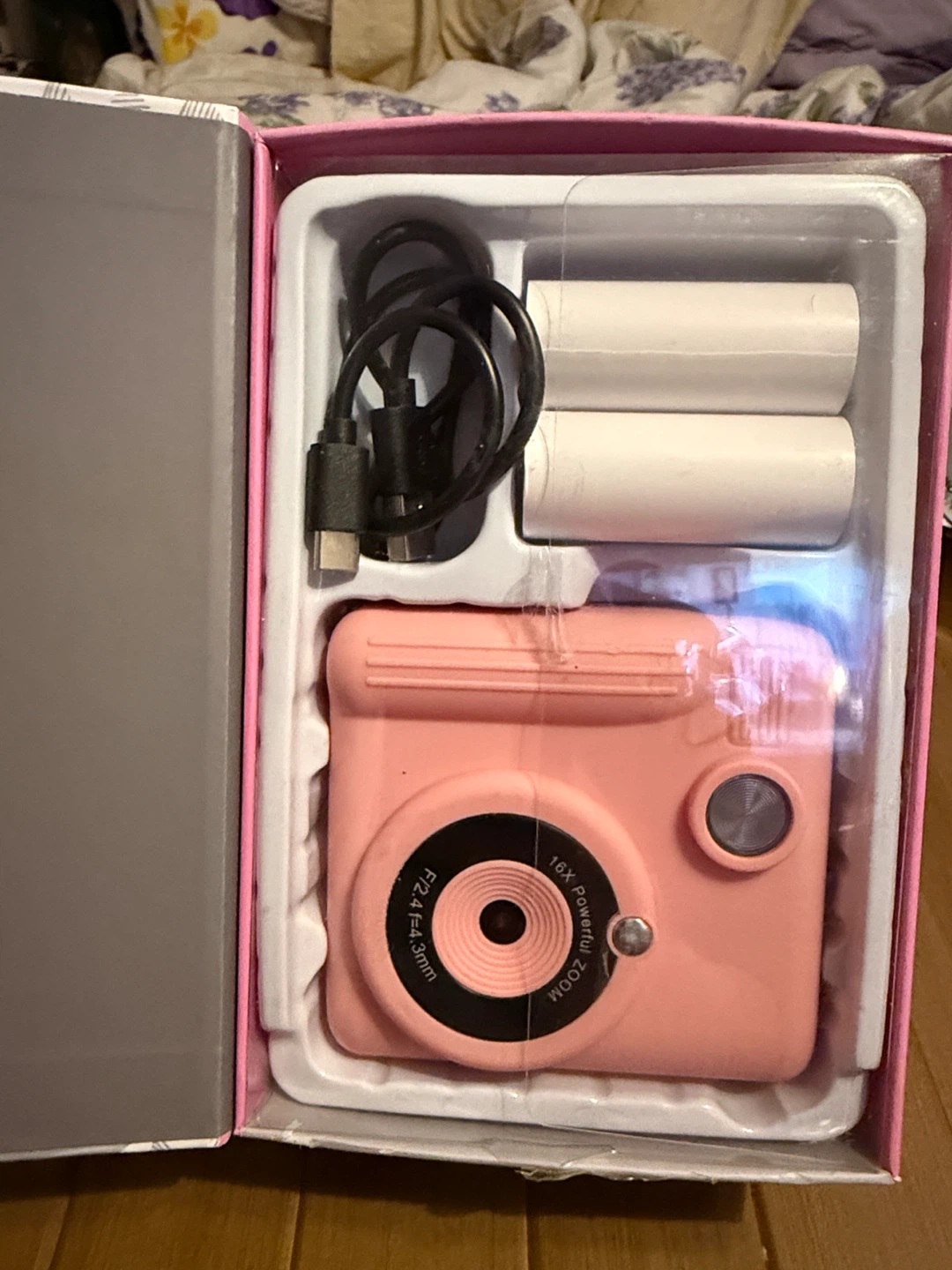 “””SOLD””” Vivitar Instaprint Digital Camera - Pink - photo 3