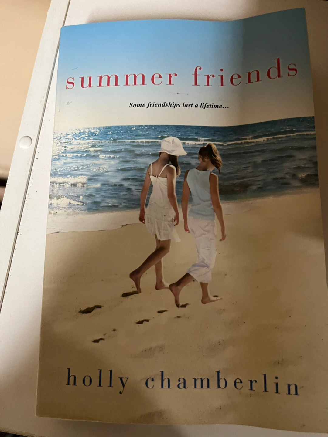 Summer Friends by Holly Chamberlin Paperback Book