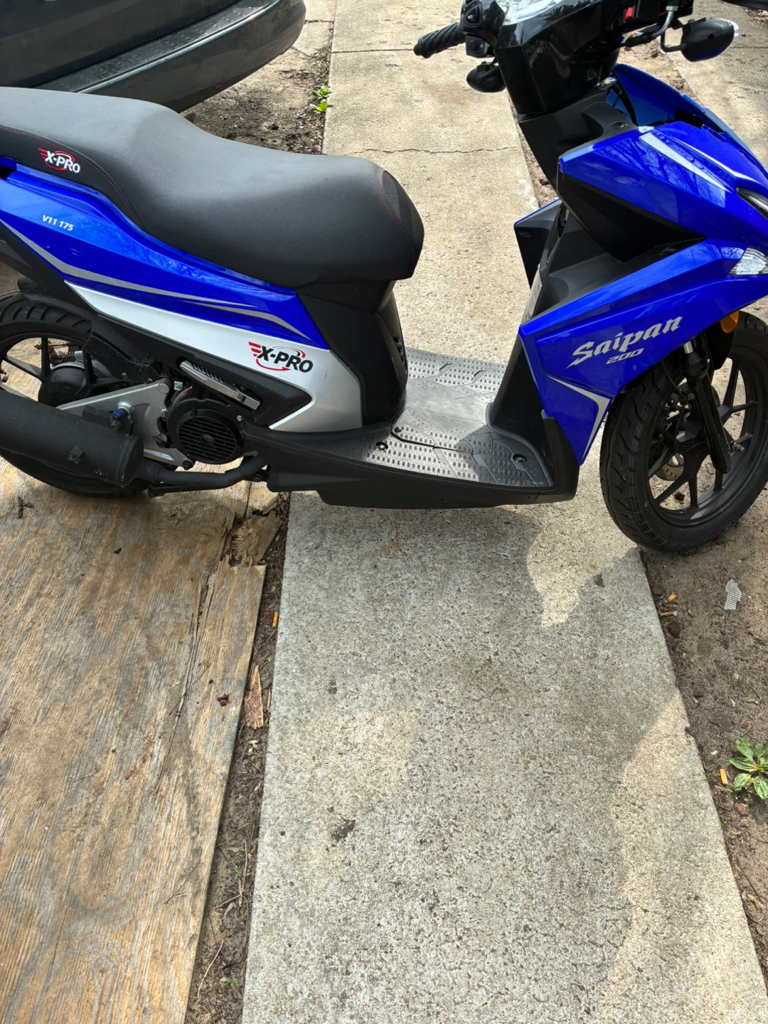 Saipan V11 200 Scooter - Blue - photo 4