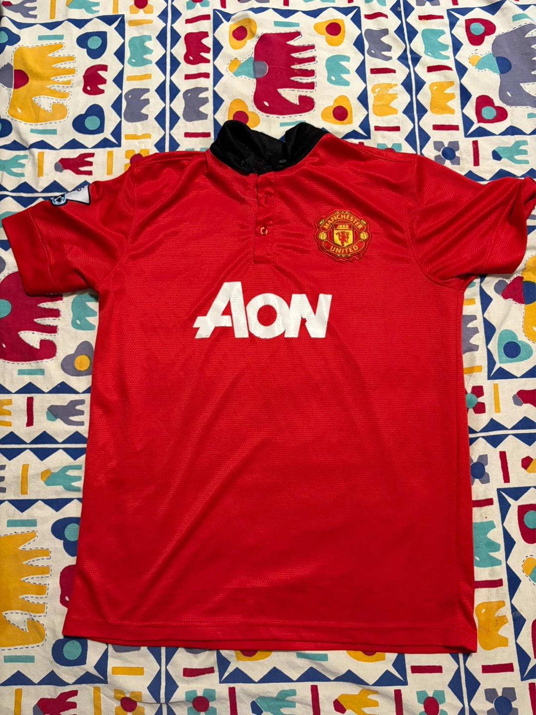 Manchester United AON Football Jersey