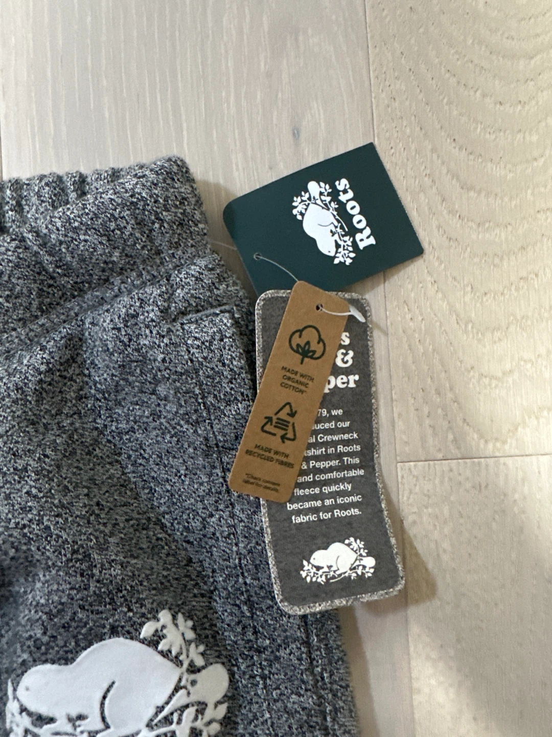 New Roots Grey Sweatpants Size XS - photo 3
