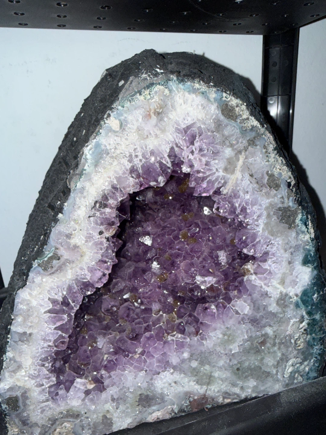 Large Amethyst Geode Crystal - photo 3