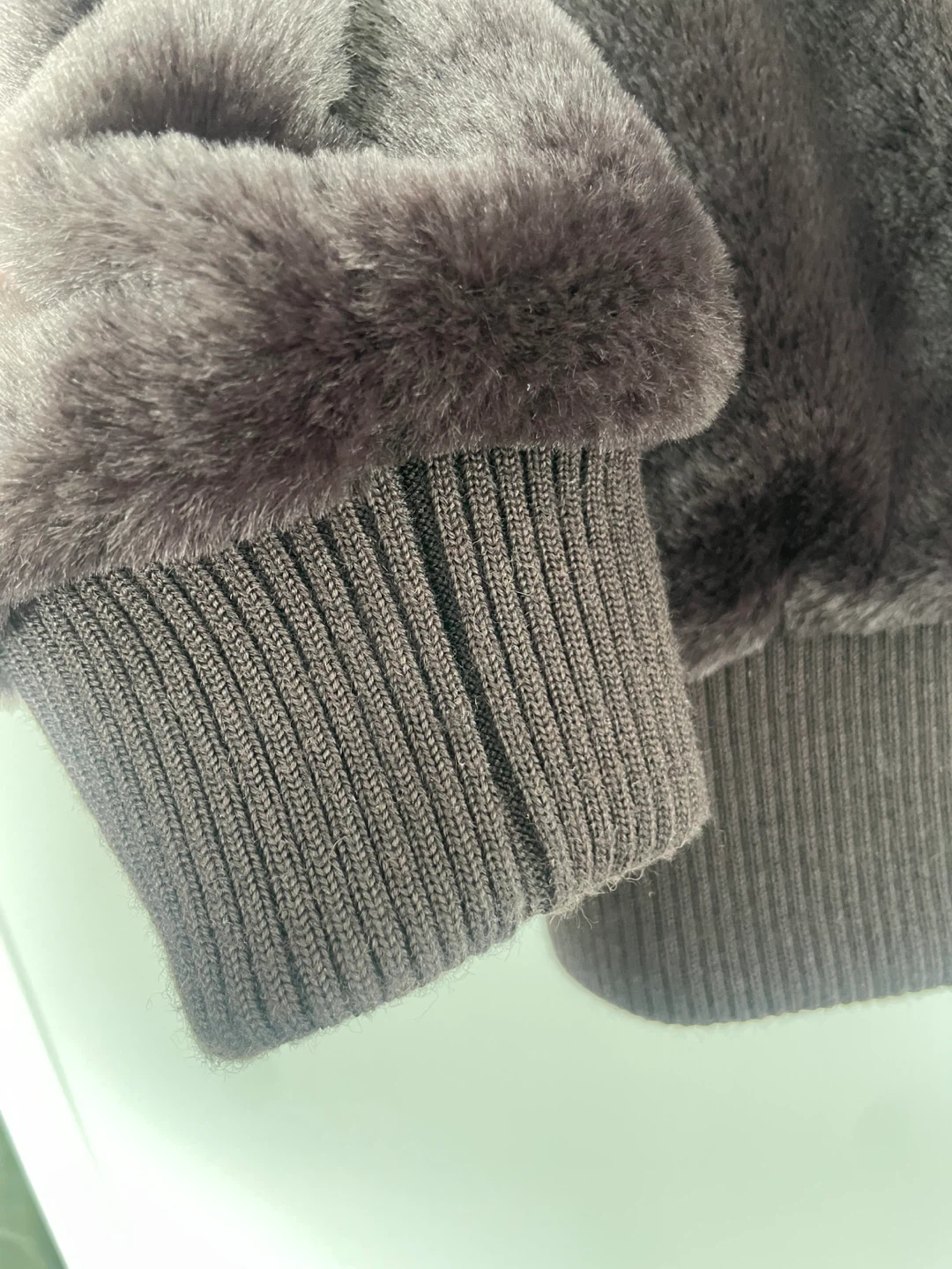Faux Fur Bomber Jacket - photo 3