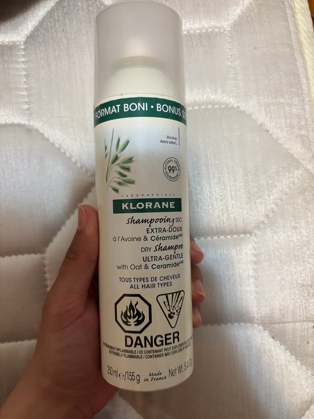 Klorane Dry Shampoo with Oat & Ceramide - Ultra-Gentle