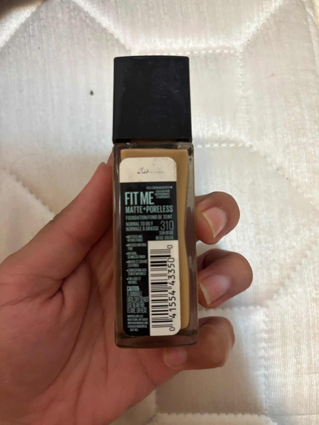 Maybelline Fit Me Matte + Poreless Foundation 310 Sun Beige - photo 2