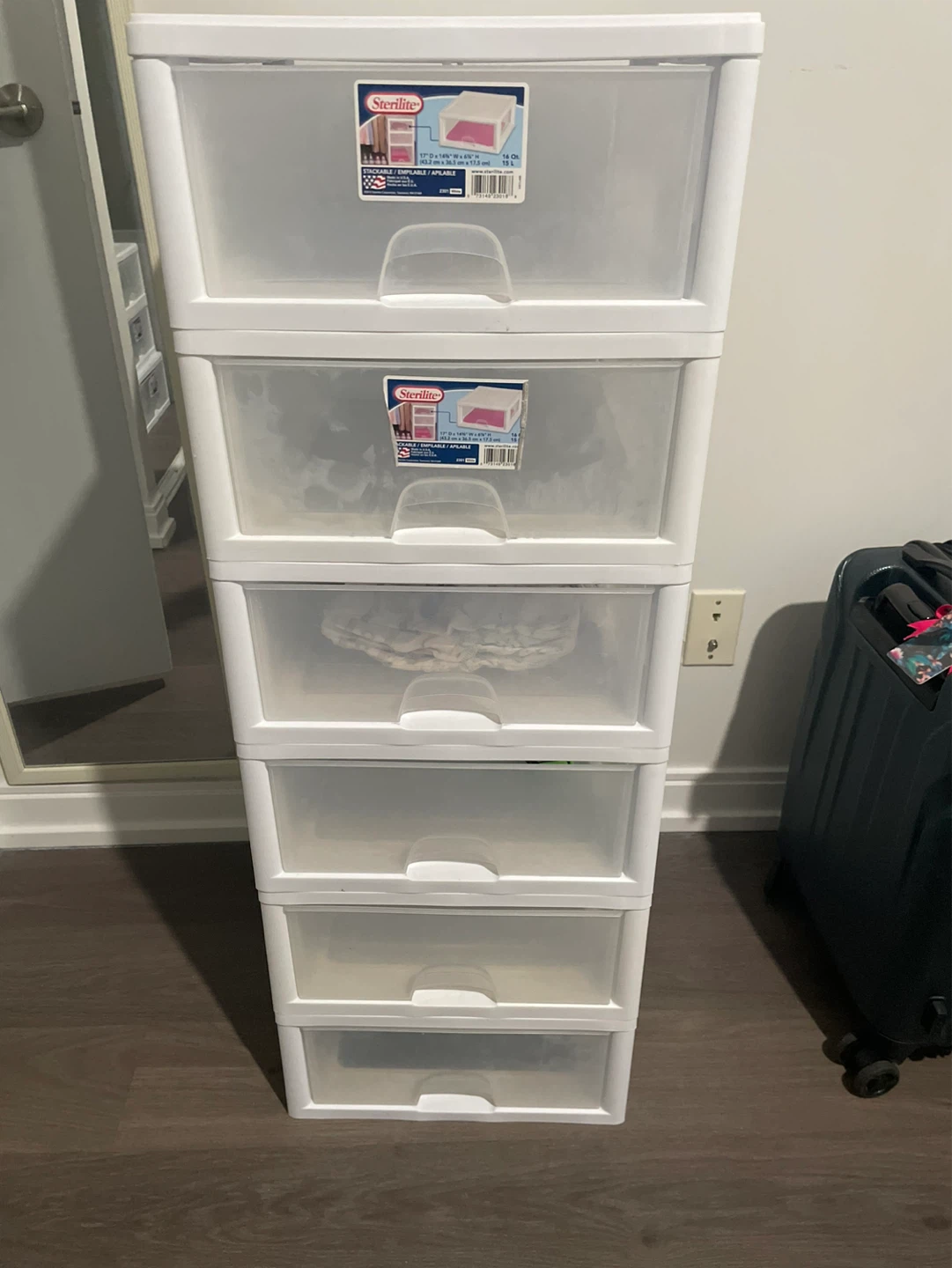 Sterilite Stackable Storage Drawers – 16 pcs. Available