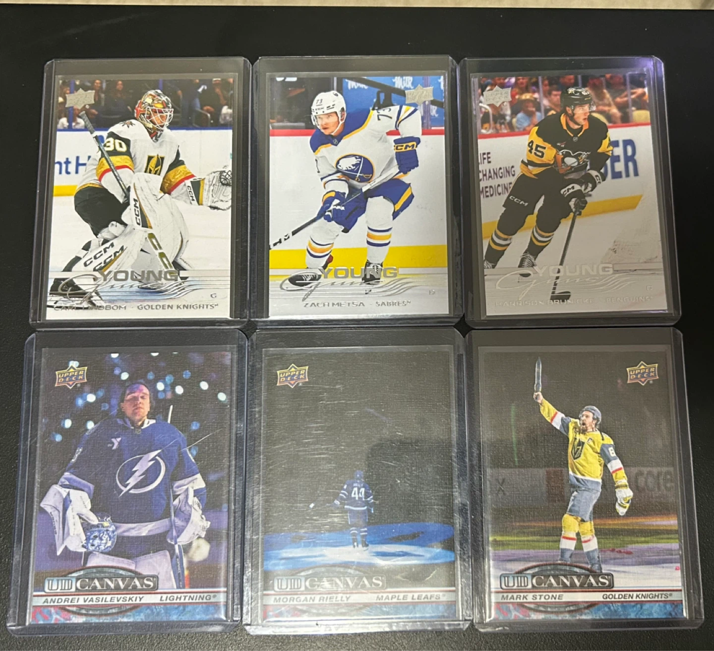 Young guns hockey cards