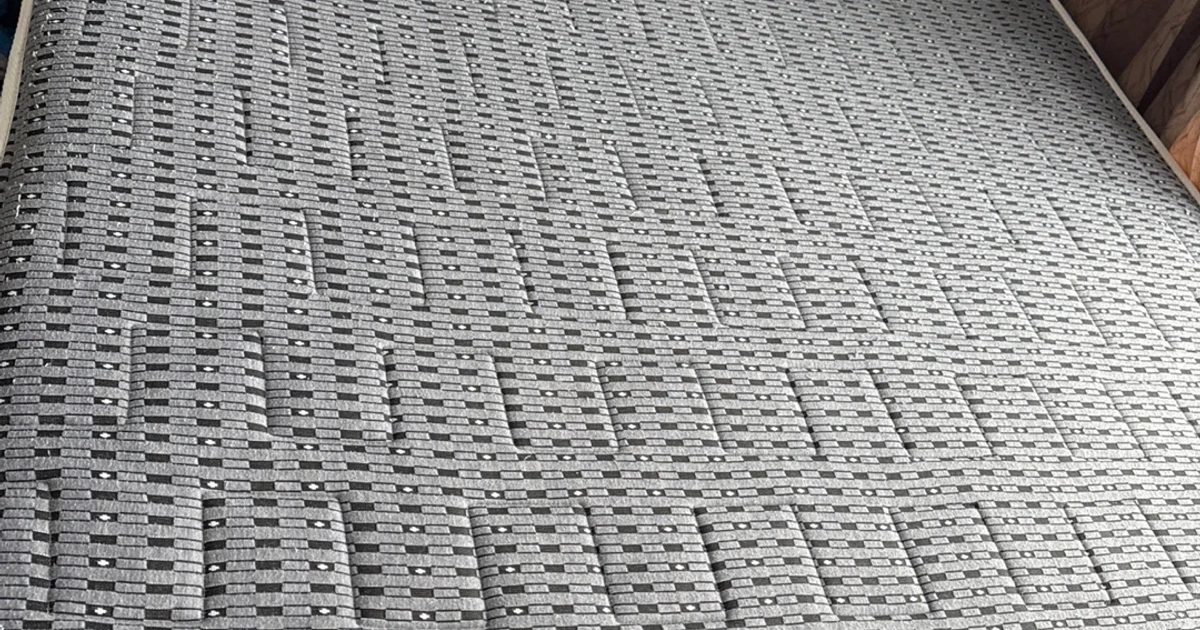 Sent Logo Gd Grey Queen Mattress | Karrot