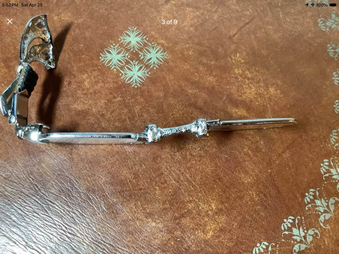 Victorian Lorgnette Opera Glasses w Marcasite Gems 🐞 - photo 4