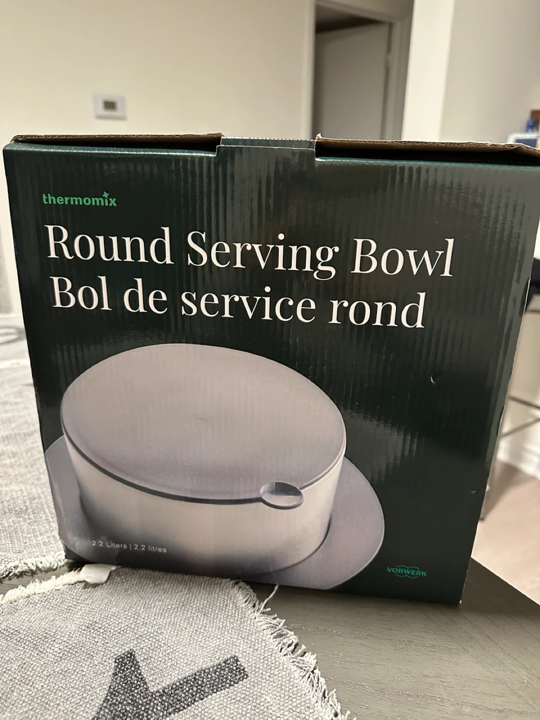 Thermomix Round Serving Bowl 2.2 Liters