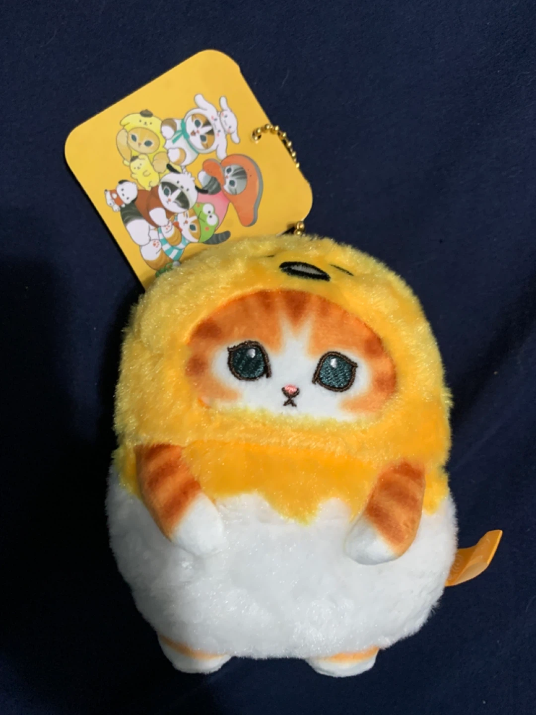 Sanrio Mofusand Gudeta Plush Pendant Keychain